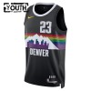 Camiseta Niños Denver Nuggets Cameron Johnson 2025-26 Nike City Edition Negro Swingman